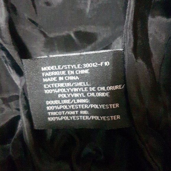 MOTO GEAR Faux Leather Jacket | Size S - Picture 11 of 16